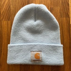 Women’s Carhartt Light Blue Beanie - One Size EXCELLENT CONDITION